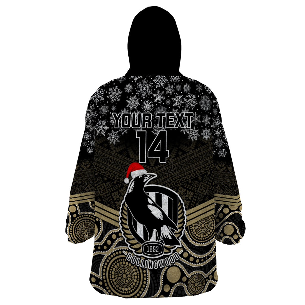 custom-collingwood-football-christmas-wearable-blanket-hoodie-merry-xmas-2023-mix-aboriginal-art