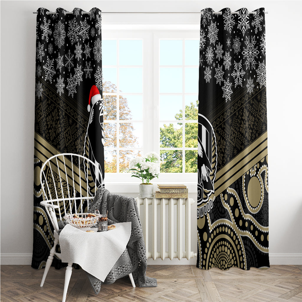custom-collingwood-football-christmas-window-curtain-merry-xmas-2023-mix-aboriginal-art