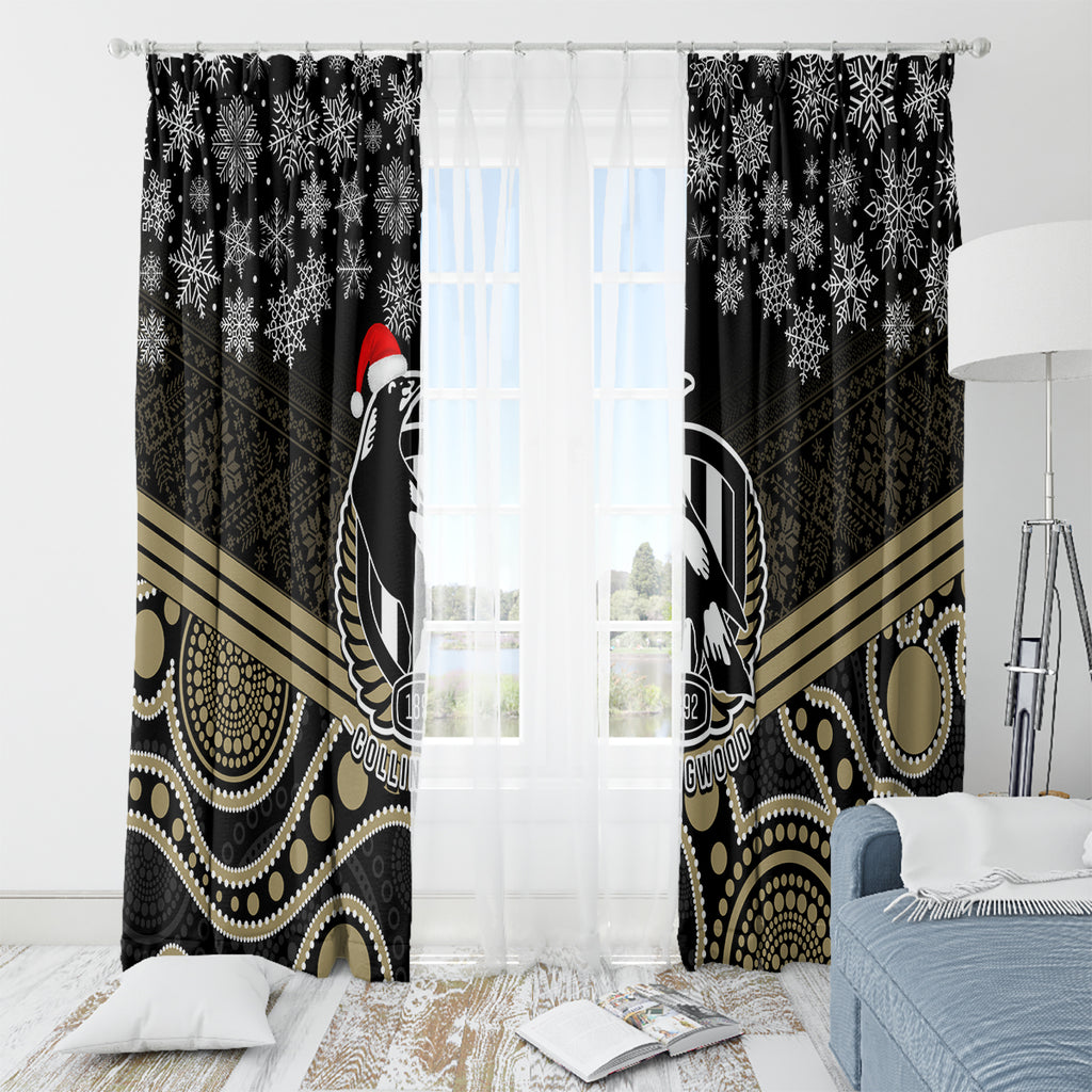 custom-collingwood-football-christmas-window-curtain-merry-xmas-2023-mix-aboriginal-art