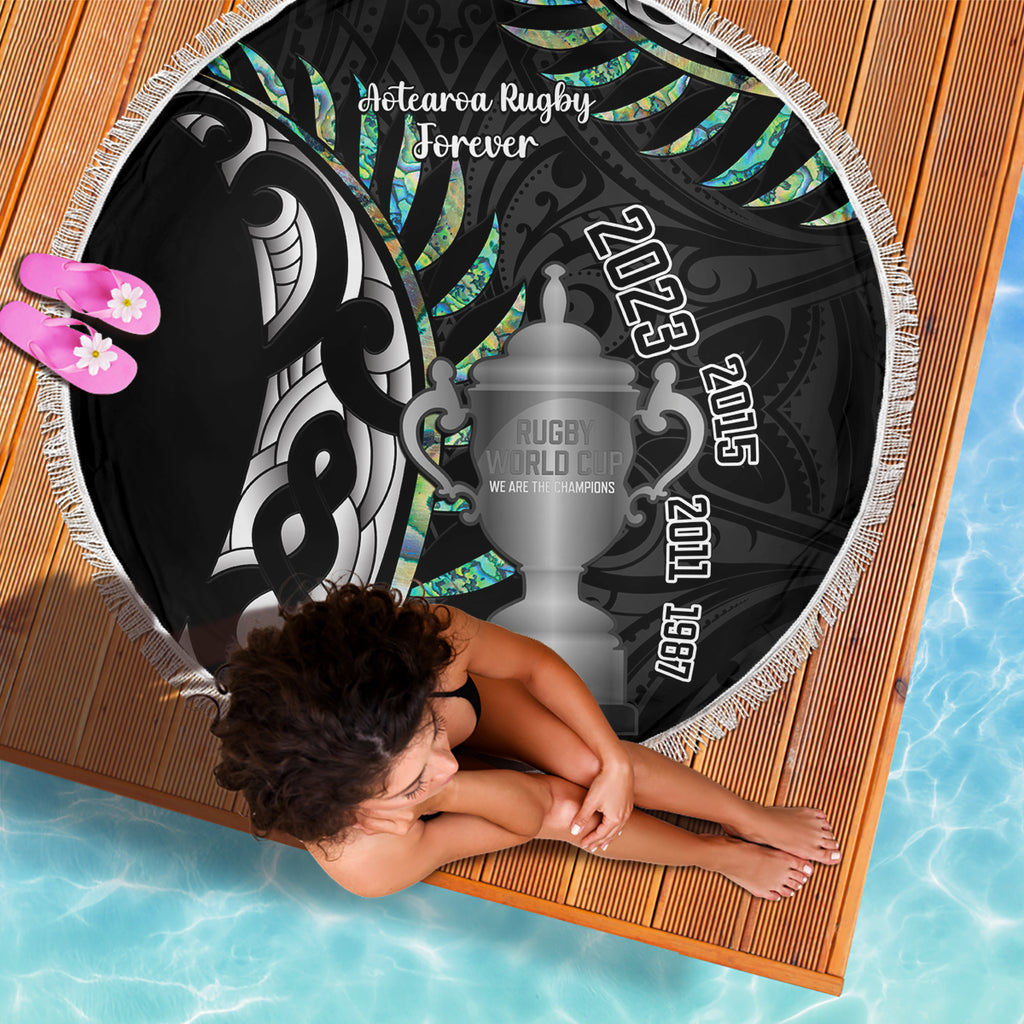personalised-new-zealand-silver-fern-rugby-beach-blanket-paua-shell-with-champions-trophy-history-nz-forever