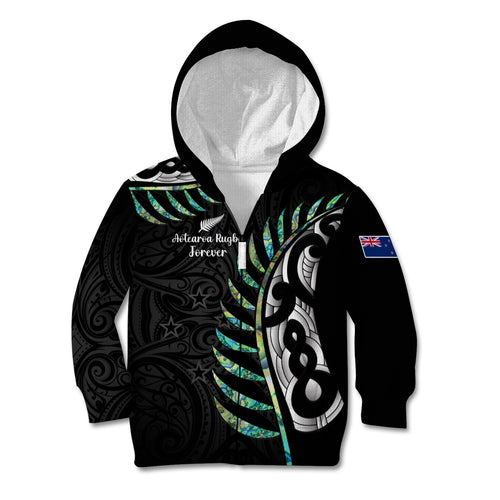 personalised-new-zealand-silver-fern-rugby-kid-hoodie-paua-shell-with-champions-trophy-history-nz-forever