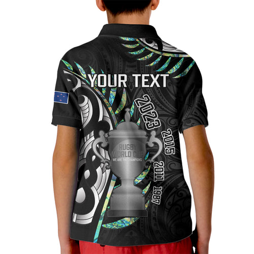 personalised-new-zealand-silver-fern-rugby-kid-polo-shirt-paua-shell-with-champions-trophy-history-nz-forever