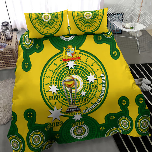 australia-cricket-bedding-set-2023-world-cup-6th-champions-trophy-national-color