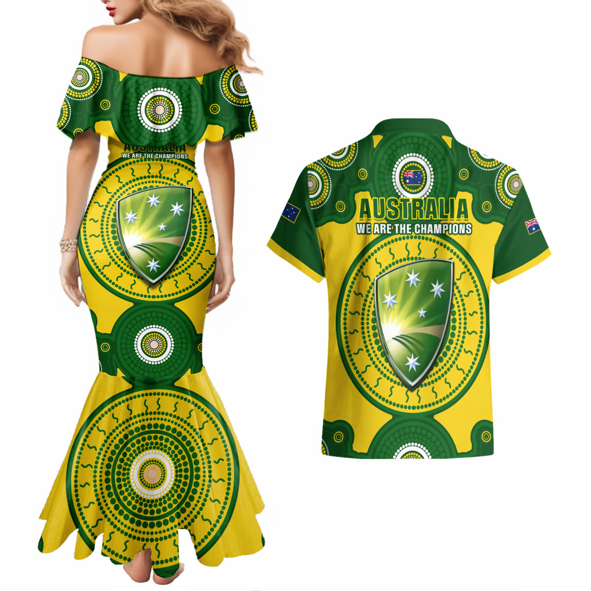 australia-cricket-couples-matching-mermaid-dress-and-hawaiian-shirt-2023-world-cup-6th-champions-trophy-national-color