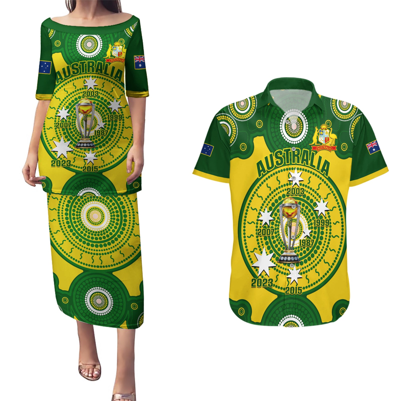 australia-cricket-couples-matching-puletasi-dress-and-hawaiian-shirt-2023-world-cup-6th-champions-trophy-national-color