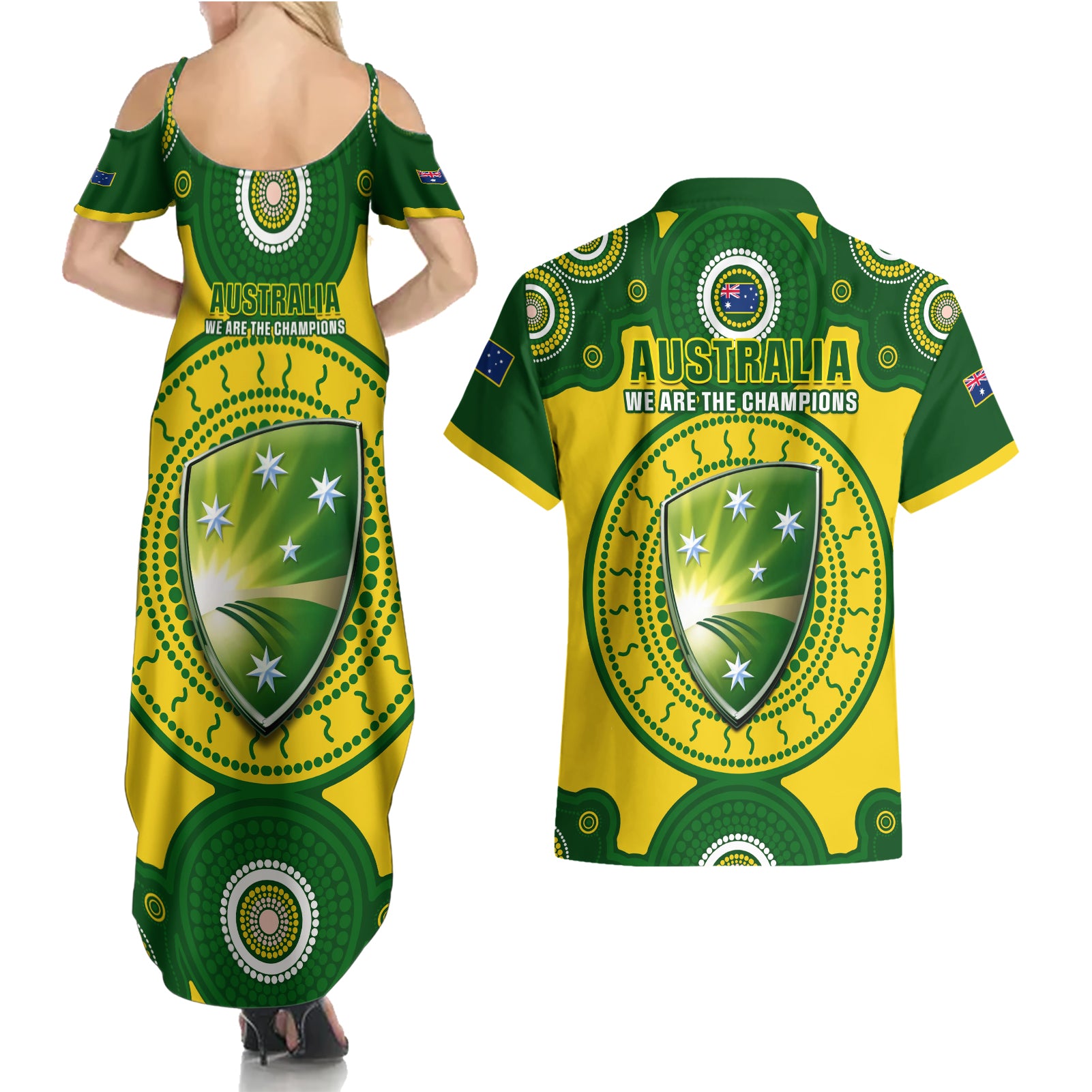 australia-cricket-couples-matching-summer-maxi-dress-and-hawaiian-shirt-2023-world-cup-6th-champions-trophy-national-color