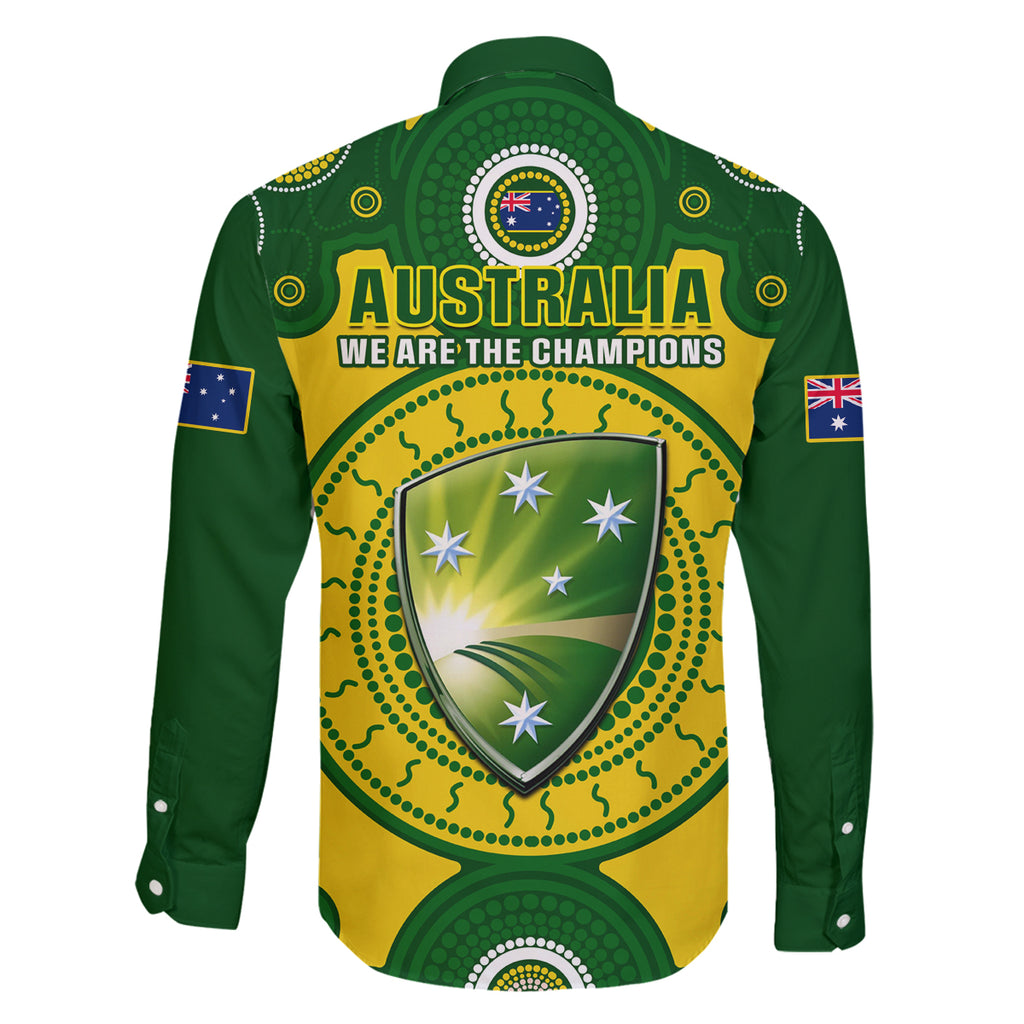 australia-cricket-family-matching-long-sleeve-bodycon-dress-and-hawaiian-shirt-2023-world-cup-6th-champions-trophy-national-color