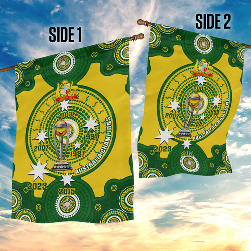australia-cricket-garden-flag-2023-world-cup-6th-champions-trophy-national-color