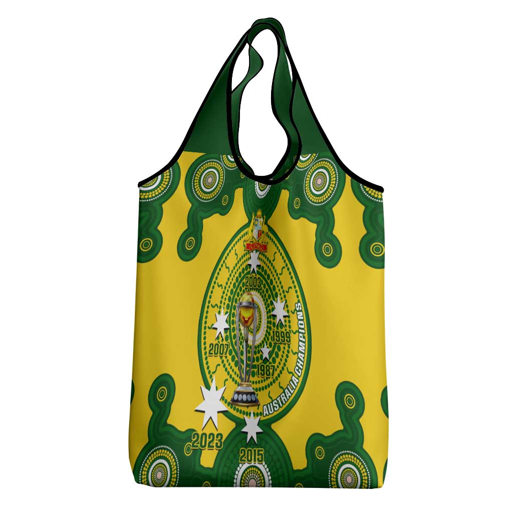 Australia Cricket Grocery Bag World Cup 6th Champions Trophy National Color