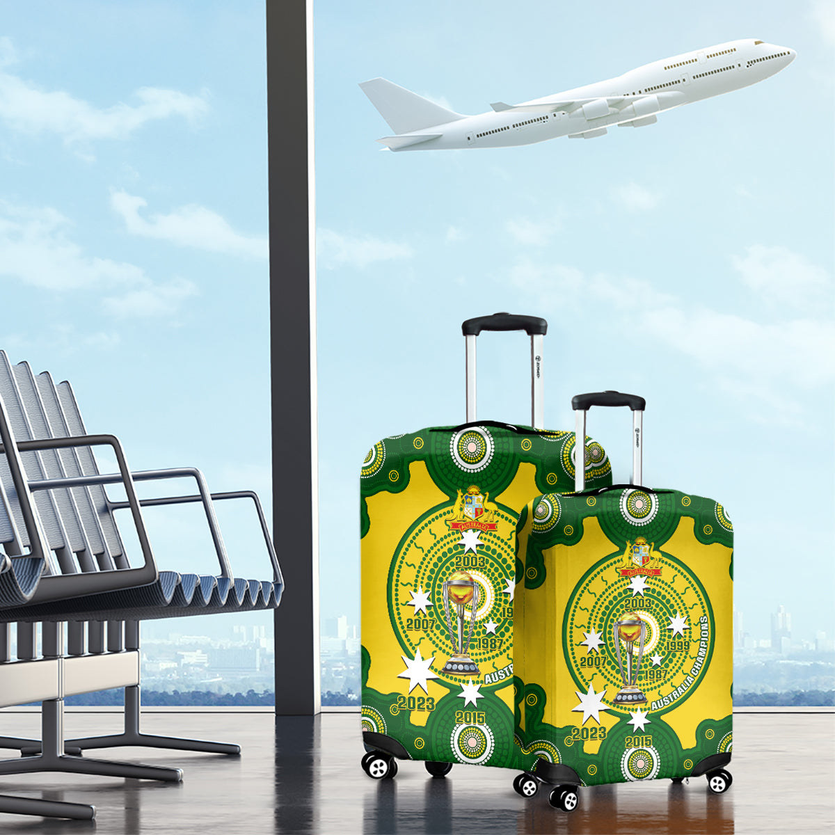 australia-cricket-luggage-cover-2023-world-cup-6th-champions-trophy-national-color