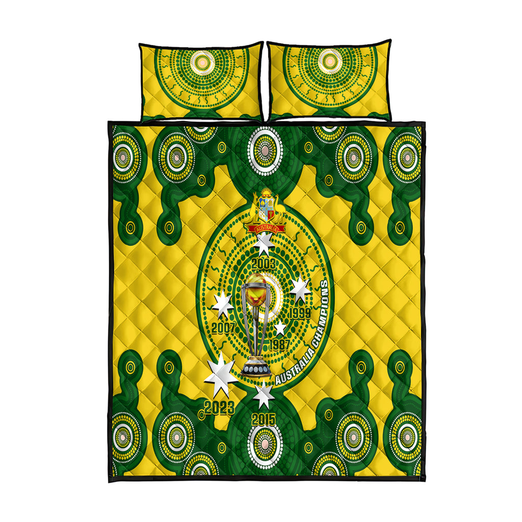 australia-cricket-quilt-bed-set-2023-world-cup-6th-champions-trophy-national-color