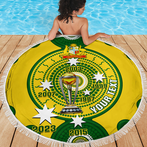 personalised-australia-cricket-beach-blanket-2023-world-cup-6th-champions-trophy-national-color