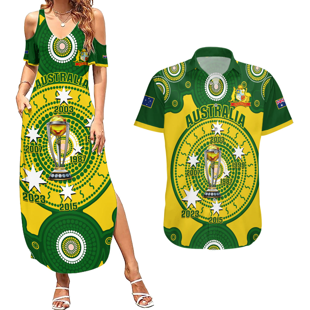 personalised-australia-cricket-couples-matching-summer-maxi-dress-and-hawaiian-shirt-2023-world-cup-6th-champions-trophy-national-color