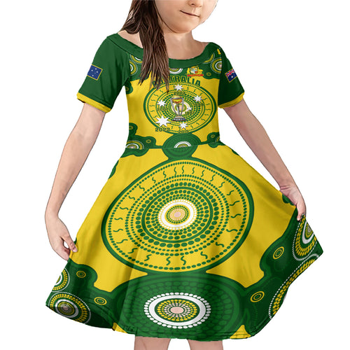 personalised-australia-cricket-family-matching-mermaid-dress-and-hawaiian-shirt-2023-world-cup-6th-champions-trophy-national-color
