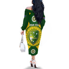 personalised-australia-cricket-family-matching-off-shoulder-long-sleeve-dress-and-hawaiian-shirt-2023-world-cup-6th-champions-trophy-national-color