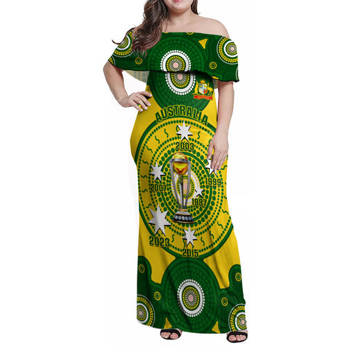 personalised-australia-cricket-family-matching-off-shoulder-maxi-dress-and-hawaiian-shirt-2023-world-cup-6th-champions-trophy-national-color