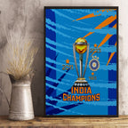 custom-india-cricket-canvas-wall-art-2023-world-cup-3rd-champions-proud