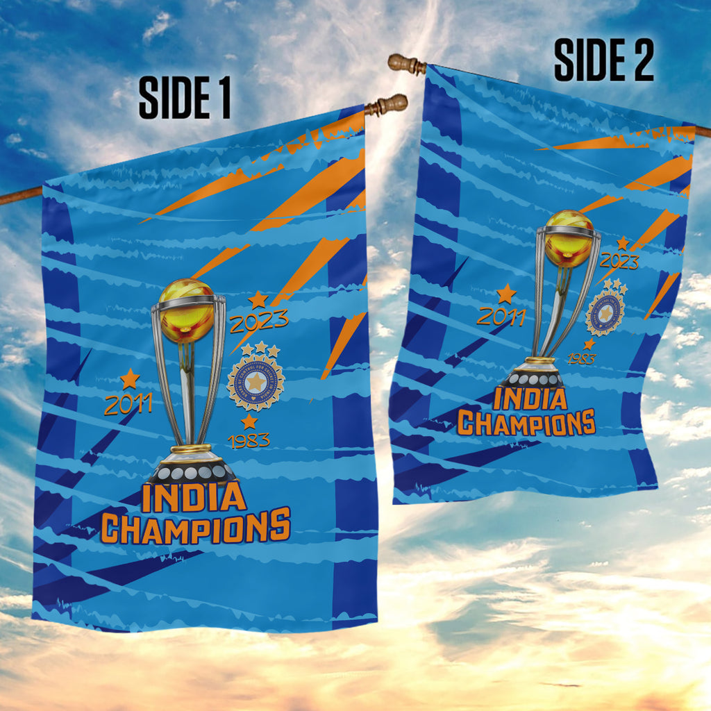 custom-india-cricket-garden-flag-2023-world-cup-3rd-champions-proud