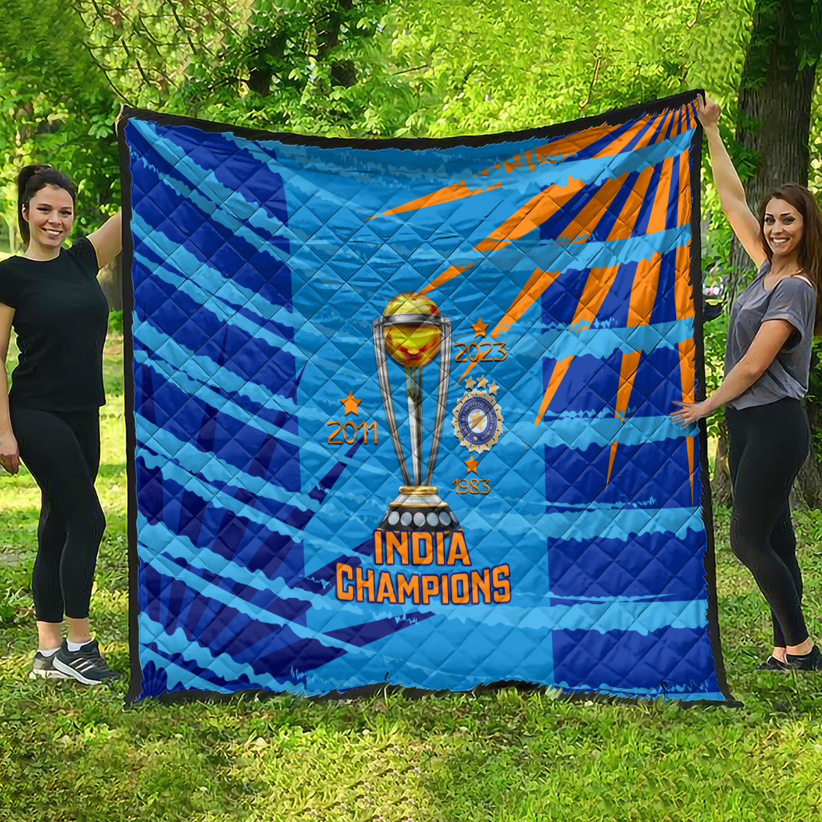 custom-india-cricket-quilt-2023-world-cup-3rd-champions-proud