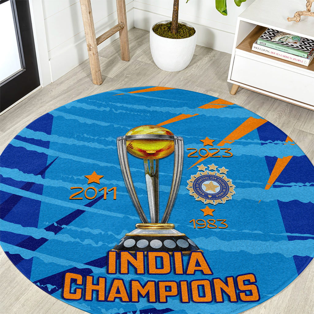 custom-india-cricket-round-carpet-2023-world-cup-3rd-champions-proud