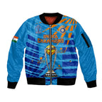 custom-india-cricket-sleeve-zip-bomber-jacket-2023-world-cup-3rd-champions-proud
