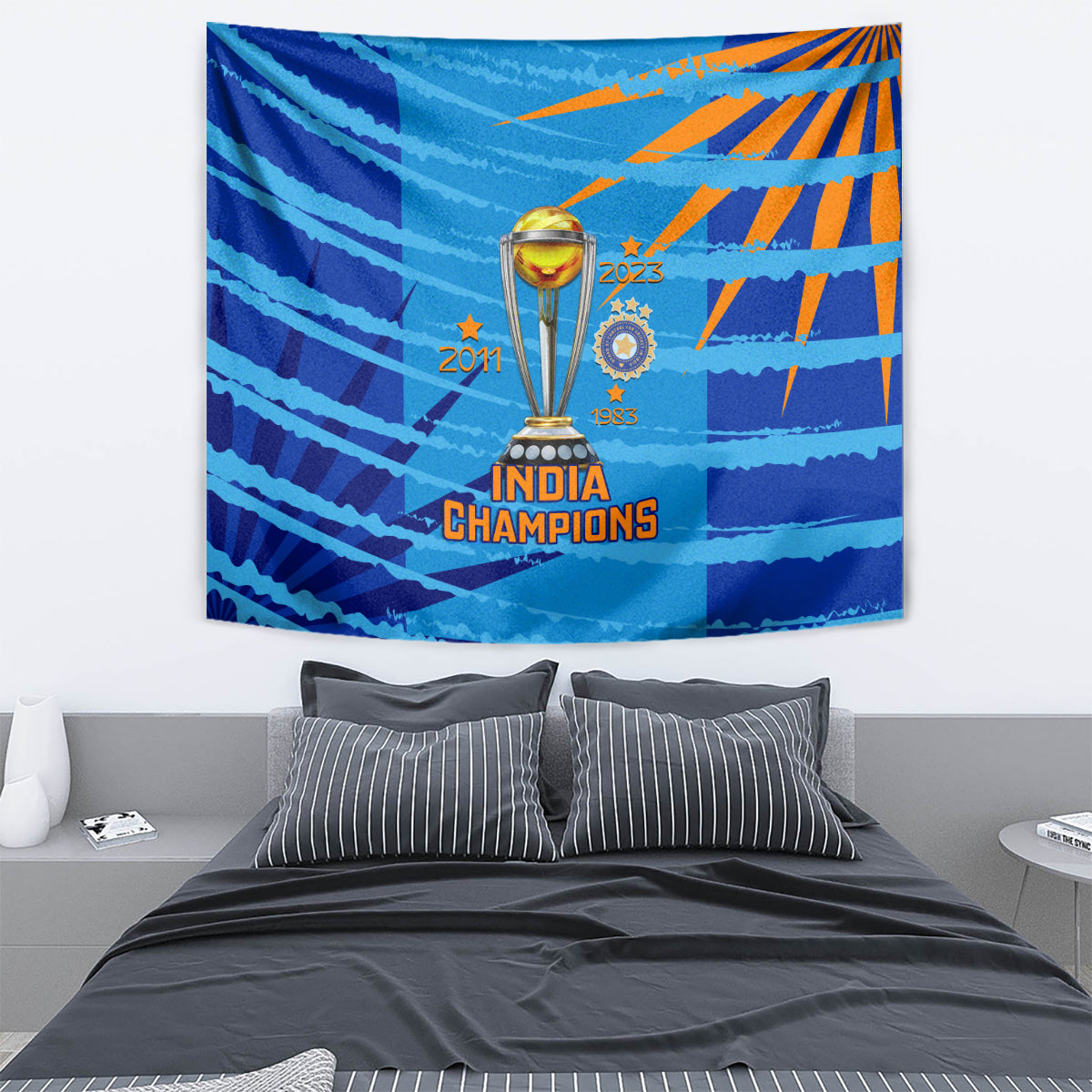 custom-india-cricket-tapestry-2023-world-cup-3rd-champions-proud