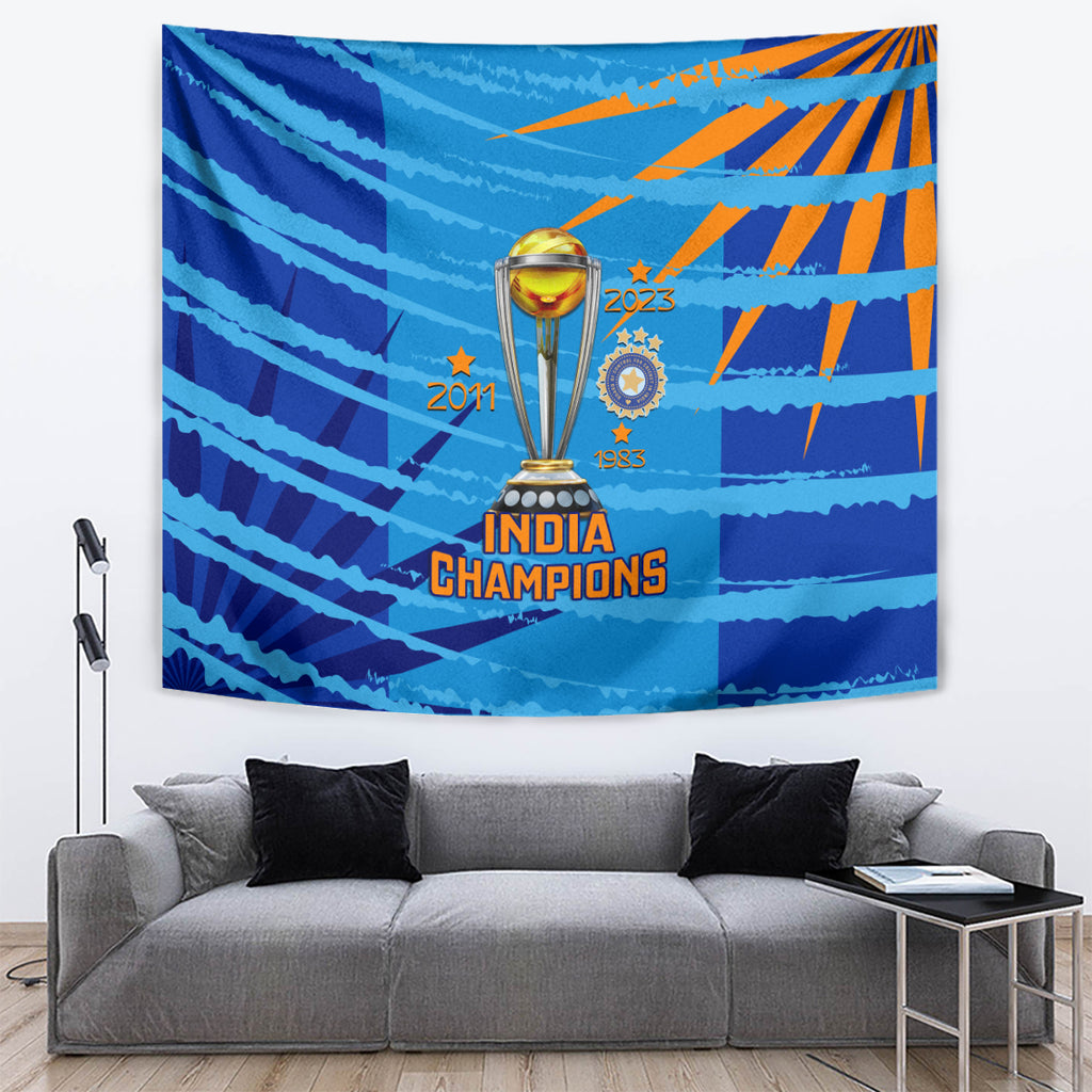 custom-india-cricket-tapestry-2023-world-cup-3rd-champions-proud