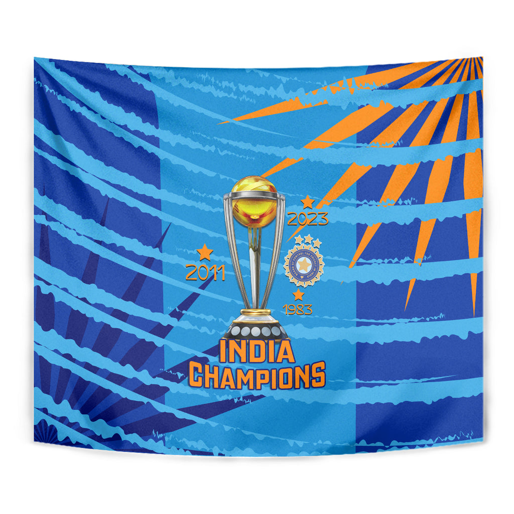 custom-india-cricket-tapestry-2023-world-cup-3rd-champions-proud