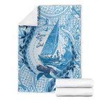 New Zealand Saling Blanket Aotearoa Yacht Racing - Born To Sail
