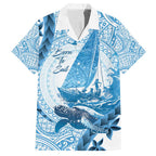 New Zealand Saling Hawaiian Shirt Aotearoa Yacht Racing - Born To Sail