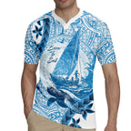 New Zealand Saling Rugby Jersey Aotearoa Yacht Racing - Born To Sail