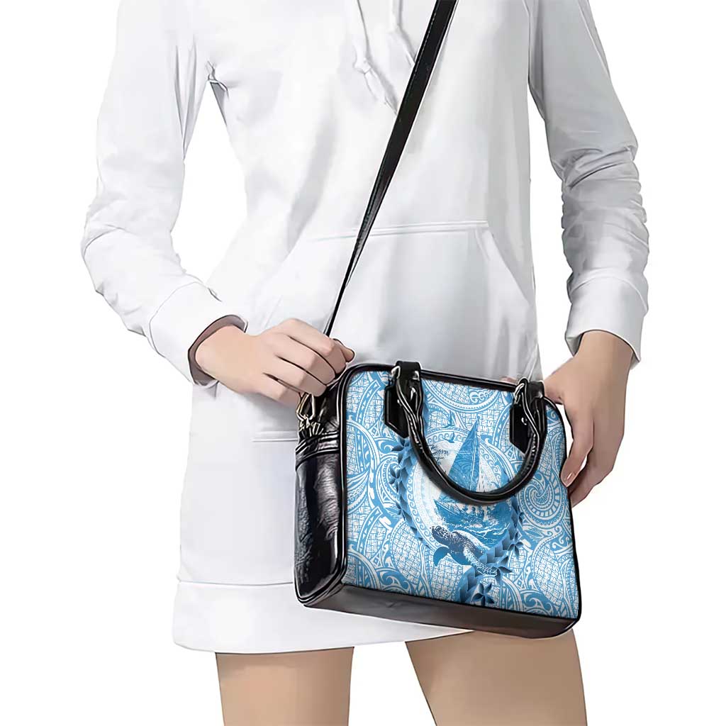 New Zealand Saling Shoulder Handbag Aotearoa Yacht Racing - Born To Sail