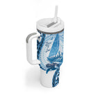 New Zealand Saling Tumbler With Handle Aotearoa Yacht Racing - Born To Sail
