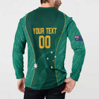 Custom Baseball Australia Button Sweatshirt Go Champions - Aussie Kangaroo Mascot