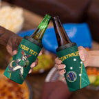 Custom Baseball Australia 4 in 1 Can Cooler Tumbler Go Champions - Aussie Kangaroo Mascot