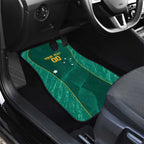 Custom Baseball Australia Car Mats Go Champions - Aussie Kangaroo Mascot
