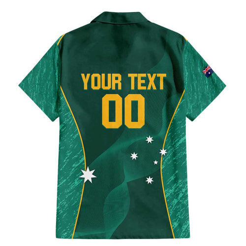 Custom Baseball Australia Family Matching Mermaid Dress and Hawaiian Shirt Go Champions - Aussie Kangaroo Mascot