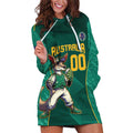Custom Baseball Australia Hoodie Dress Go Champions - Aussie Kangaroo Mascot