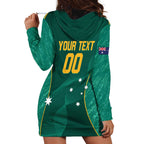 Custom Baseball Australia Hoodie Dress Go Champions - Aussie Kangaroo Mascot