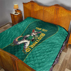 Custom Baseball Australia Quilt Go Champions - Aussie Kangaroo Mascot
