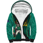 Custom Baseball Australia Sherpa Hoodie Go Champions - Aussie Kangaroo Mascot