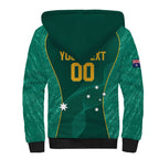 Custom Baseball Australia Sherpa Hoodie Go Champions - Aussie Kangaroo Mascot