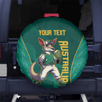 Custom Baseball Australia Spare Tire Cover Go Champions - Aussie Kangaroo Mascot