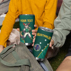 Custom Baseball Australia Tumbler Cup Go Champions - Aussie Kangaroo Mascot