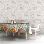 Wombat Australia Day Tablecloth Happy 26 January - Banksia Watercolor