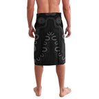 Personalised Richmond And St Kilda Football Lavalava Tigers Saints Together Aboriginal Art