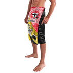 Personalised Richmond And St Kilda Football Lavalava Tigers Saints Together Aboriginal Art