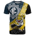 Personalised Richmond And Carlton Football T Shirt Tigers BluesTogether Aboriginal Art