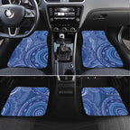 Australia Autism Awareness Car Mats Aboriginal Lizard Dot Painting