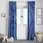 Australia Autism Awareness Window Curtain Aboriginal Lizard Dot Painting